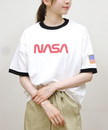 CHUMS（チャムス）の「CHUMS/チャムス　スペースリンガーTEE　Space Ringer TEE（Tシャツ/カットソー）」