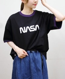 CHUMS（チャムス）の「CHUMS/チャムス　スペースリンガーTEE　Space Ringer TEE（Tシャツ/カットソー）」