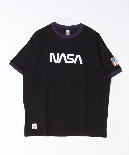 CHUMS(チャムス)の「CHUMS/チャムス スペースリンガーTEE Space Ringer TEE(Tシャツ/カットソー・メンズ・ブラック/グレイッシュベージュ/ホワイト・S/L/M)」の13枚目の写真