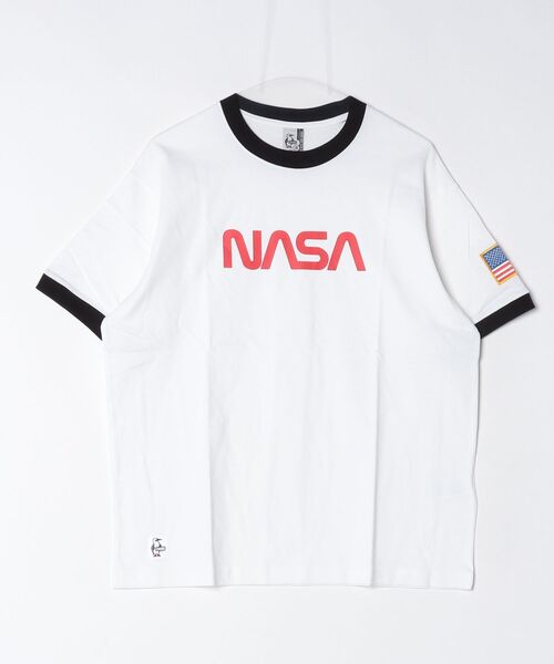 CHUMS(チャムス)の「CHUMS/チャムス スペースリンガーTEE Space Ringer TEE(Tシャツ/カットソー・メンズ・ブラック/グレイッシュベージュ/ホワイト・S/L/M)」の18枚目の写真