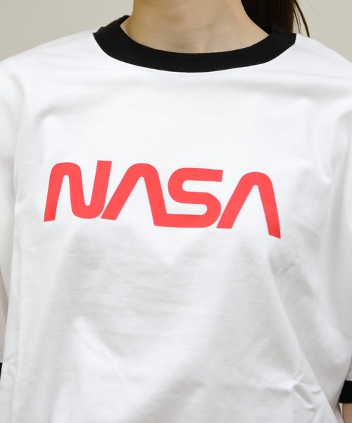 CHUMS(チャムス)の「CHUMS/チャムス スペースリンガーTEE Space Ringer TEE(Tシャツ/カットソー・メンズ・ブラック/グレイッシュベージュ/ホワイト・S/L/M)」の12枚目の写真
