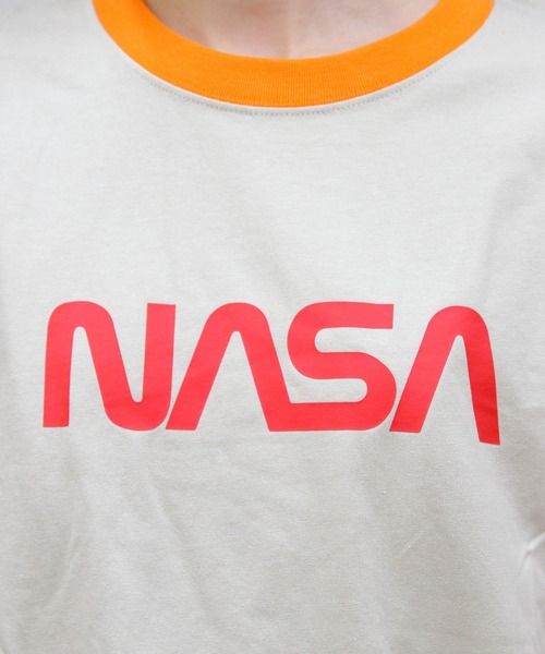 CHUMS(チャムス)の「CHUMS/チャムス スペースリンガーTEE Space Ringer TEE(Tシャツ/カットソー・メンズ・ブラック/グレイッシュベージュ/ホワイト・S/L/M)」の7枚目の写真