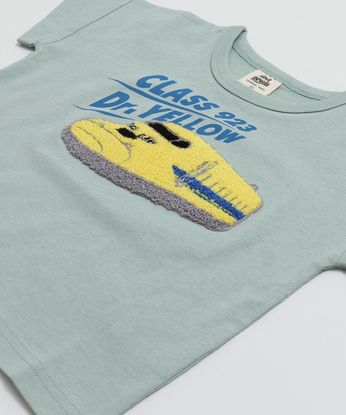 chil2（チルツー）の「〈JR新幹線〉半袖Tシャツ（Tシャツ/カットソー・キッズ・ミント/サックスブルー/チャコールグレー/クリーム・90cm/100cm/110cm/120cm/130cm/140cm）」の18枚目の写真