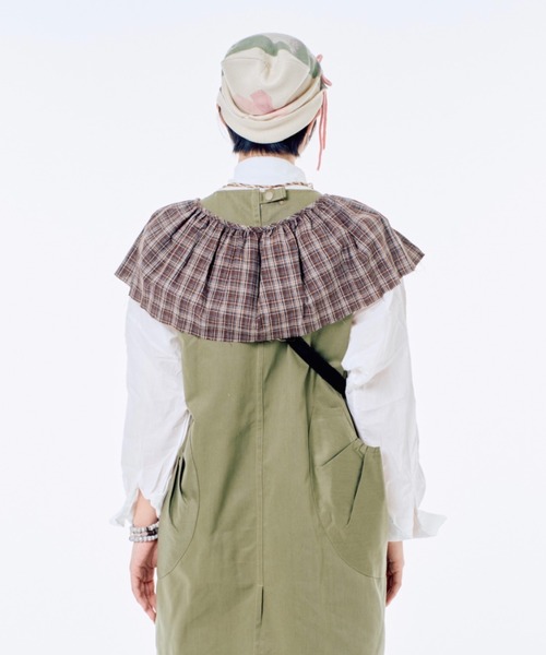 Never mind the XU / Chikashitsu+(ネバーマインド ザ エックスユー / チカシツプラス)の「【Nerd out XU】baby goat ribbon beanie / 【ナードアウトエックスユー】ベイビーゴートリボンビーニー <着用動画あり>(ニットキャップ/ビーニー・レディース・ベージュ・ONE SIZE)」の4枚目の写真