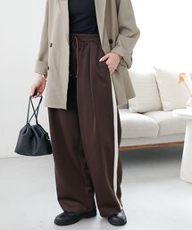 DISCOAT | 【Enlude】ラインイリトラックジャージーパンツ《ユニセックス》(その他パンツ)