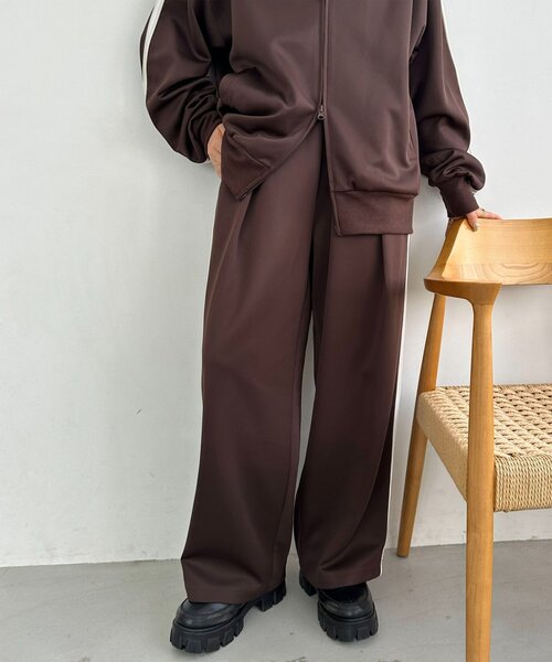 DISCOAT（ディスコート）の「【Enlude】ラインイリトラックジャージーパンツ《ユニセックス》（その他パンツ・レディース・ネイビー/ブラウン・LARGE/MEDIUM）」の18枚目の写真