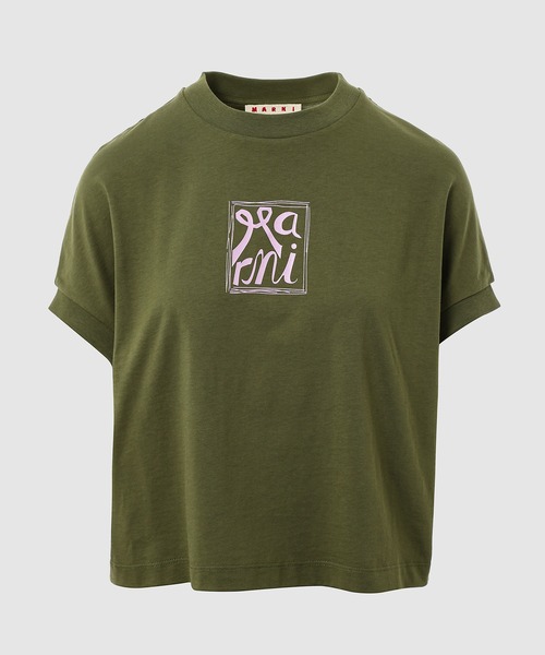 MARNI｜マルニのTシャツ/カットソー（グリーン・カーキ/緑色系）通販