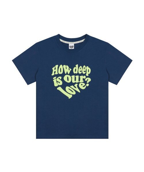 LUVISTRUE(ラヴイズトゥルー)の「DN LUV TEE(NAVY)(Tシャツ/カットソー・レディース・その他・FREE)」の2枚目の写真
