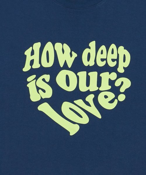 LUVISTRUE(ラヴイズトゥルー)の「DN LUV TEE(NAVY)(Tシャツ/カットソー・レディース・その他・FREE)」の5枚目の写真