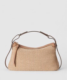 ANAYI | ◇レザーコンビハンドバッグ(ハンドバッグ)