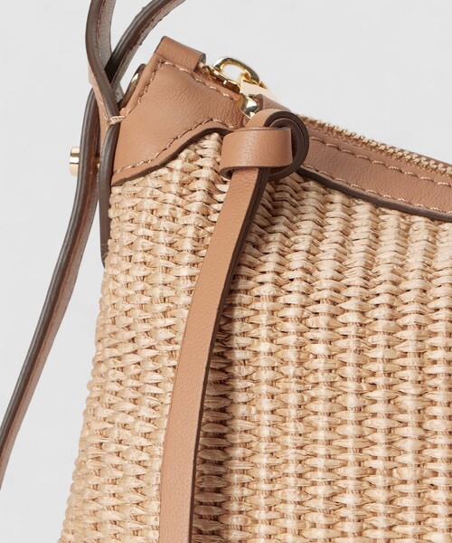 ANAYI（アナイ）の「◇レザーコンビハンドバッグ（ハンドバッグ・レディース・ライトベージュ・FREE）」の7枚目の写真