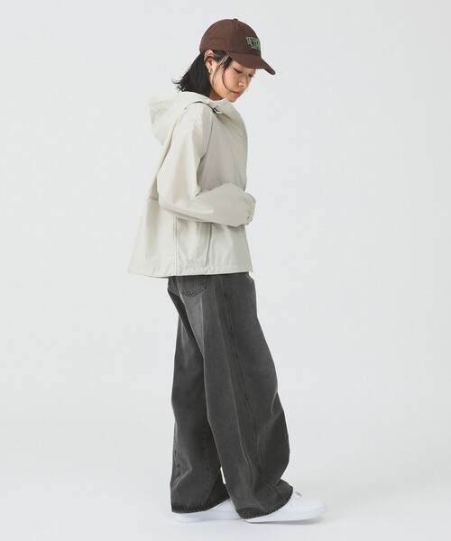 DANTON(ダントン)の「【WEB限定】DANTON / スタナー ナイロン フード ジャケット(マウンテンパーカー・レディース・ブラック/ベージュ/ピンク・MEDIUM/SMALL)」の21枚目の写真