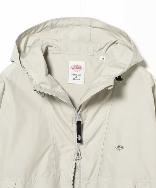 DANTON(ダントン)の「【WEB限定】DANTON / スタナー ナイロン フード ジャケット(マウンテンパーカー・レディース・ブラック/ベージュ/ピンク・MEDIUM/SMALL)」の6枚目の写真