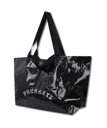 DRUNKTXT（ドランクテキスト）の「Signature Reusable Tarpaulin Bag Black（トートバッグ）」