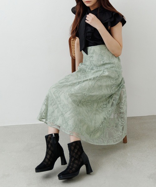 NICAL(ニカル)の「【NICAL】シアーブーツ/564401(ブーツ・レディース・アイボリー/ブラック・X-LARGE/LARGE/MEDIUM/SMALL)」の10枚目の写真