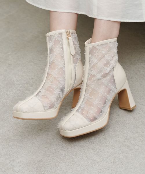 NICAL(ニカル)の「【NICAL】シアーブーツ/564401(ブーツ・レディース・アイボリー/ブラック・X-LARGE/LARGE/MEDIUM/SMALL)」の12枚目の写真