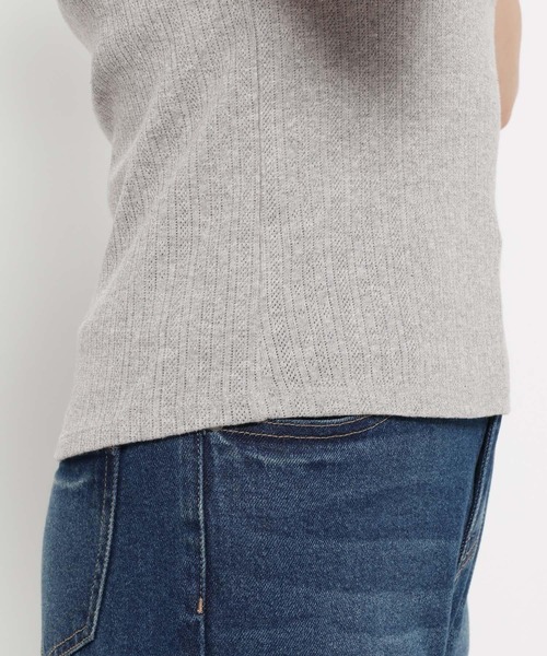 LOWRYS FARM(ローリーズファーム)の「ヘンリーレイヤードタンク 638381(タンクトップ・レディース・ブラック/グレー/レッド/アイボリー・FREE)」の9枚目の写真