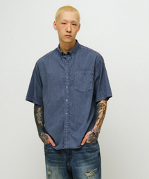 ENDOOR（エンドア）の「Vintage 1/2 shirt (vtg navy)（シャツ/ブラウス）」