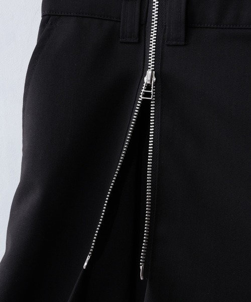 welise（ウェライズ）の「【welise/ウェライズ】ハイグレードヘビーTR  ジッパータックモードハーフスラックス（その他パンツ・メンズ・ブラック/グレー・L/M/S）」の18枚目の写真