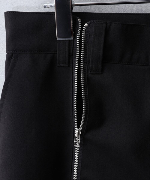 welise（ウェライズ）の「【welise/ウェライズ】ハイグレードヘビーTR  ジッパータックモードハーフスラックス（その他パンツ・メンズ・ブラック/グレー・L/M/S）」の17枚目の写真
