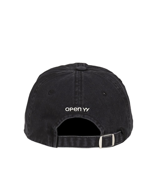 OPEN Yy（オープンワイワイ）の「YY GRADIENT BALL CAP（キャップ・レディース・ブラック/グリーン/チャコールグレー・OS）」の6枚目の写真