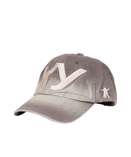 OPEN Yy（オープンワイワイ）の「YY GRADIENT BALL CAP（キャップ・レディース・ブラック/グリーン/チャコールグレー・OS）」の11枚目の写真