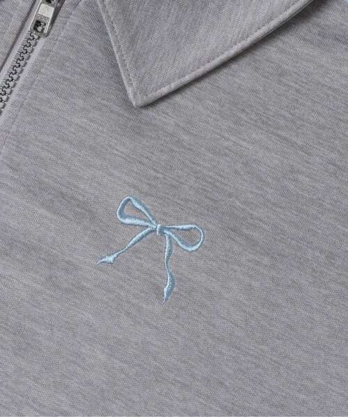 algy（アルジー）の「【セットアップ対応】ハーフジップ半袖T（Tシャツ/カットソー・キッズ・サックスブルー/ブラック/グレー・160/150/140/130）」の17枚目の写真