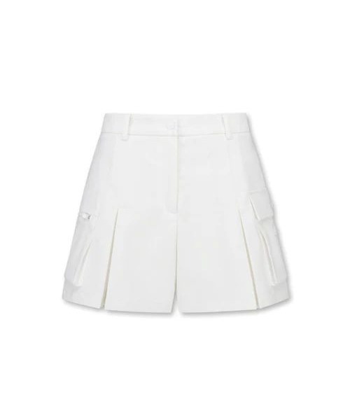 WAAC(ワック)の「WOMENS カーゴハーフパンツ(カーゴパンツ・レディース・ホワイト/ライトブルー/ライトブラウン・LARGE/MEDIUM/SMALL/X-SMALL)」の1枚目の写真