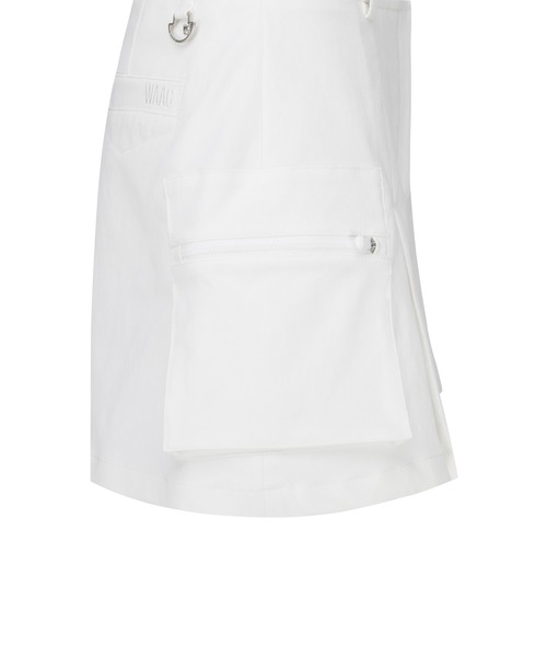 WAAC(ワック)の「WOMENS カーゴハーフパンツ(カーゴパンツ・レディース・ホワイト/ライトブルー/ライトブラウン・LARGE/MEDIUM/SMALL/X-SMALL)」の6枚目の写真