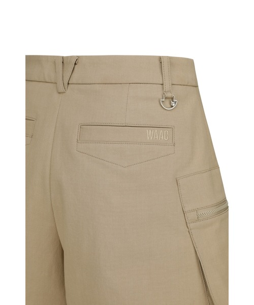 WAAC(ワック)の「WOMENS カーゴハーフパンツ(カーゴパンツ・レディース・ホワイト/ライトブルー/ライトブラウン・LARGE/MEDIUM/SMALL/X-SMALL)」の13枚目の写真