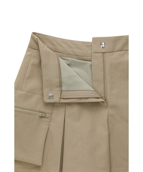 WAAC(ワック)の「WOMENS カーゴハーフパンツ(カーゴパンツ・レディース・ホワイト/ライトブルー/ライトブラウン・LARGE/MEDIUM/SMALL/X-SMALL)」の14枚目の写真