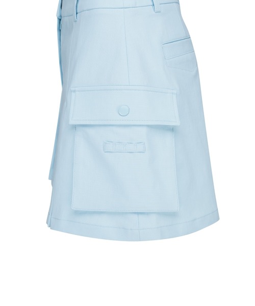 WAAC(ワック)の「WOMENS カーゴハーフパンツ(カーゴパンツ・レディース・ホワイト/ライトブルー/ライトブラウン・LARGE/MEDIUM/SMALL/X-SMALL)」の17枚目の写真