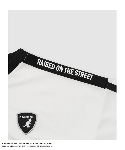 KANGOL(カンゴール)の「KANGOL DRYメッシュTシャツ(Tシャツ/カットソー・キッズ・ブラック/ホワイト・130cm/140cm/150cm/160cm)」の9枚目の写真