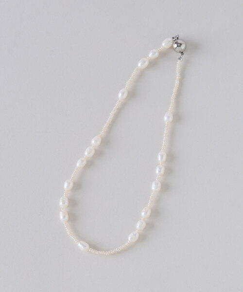 in mood（インムード）の「in mood/インムード BABY&RICEPRL 36cm choker（ネックレス・レディース・ホワイト・FREE）」の2枚目の写真