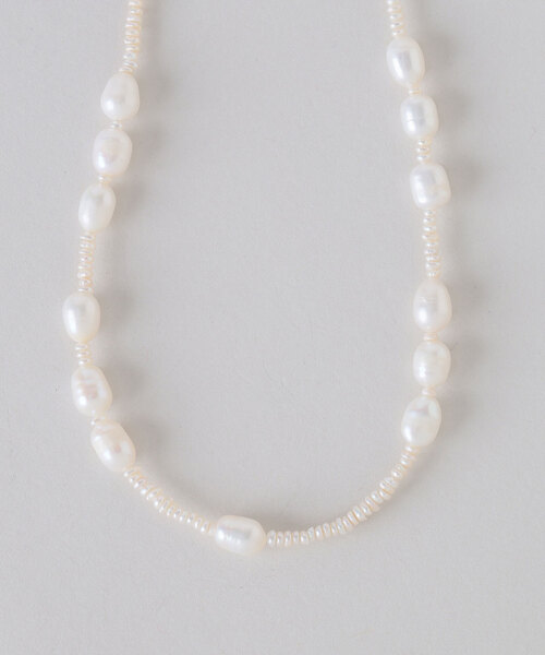 in mood（インムード）の「in mood/インムード BABY&RICEPRL 36cm choker（ネックレス・レディース・ホワイト・FREE）」の3枚目の写真
