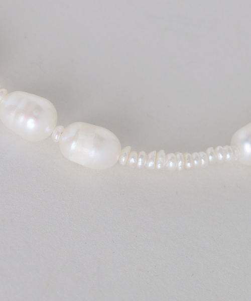 in mood（インムード）の「in mood/インムード BABY&RICEPRL 36cm choker（ネックレス・レディース・ホワイト・FREE）」の4枚目の写真