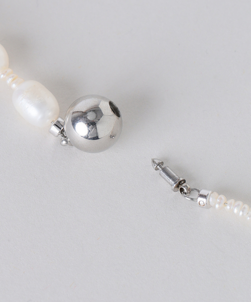 in mood（インムード）の「in mood/インムード BABY&RICEPRL 36cm choker（ネックレス・レディース・ホワイト・FREE）」の6枚目の写真