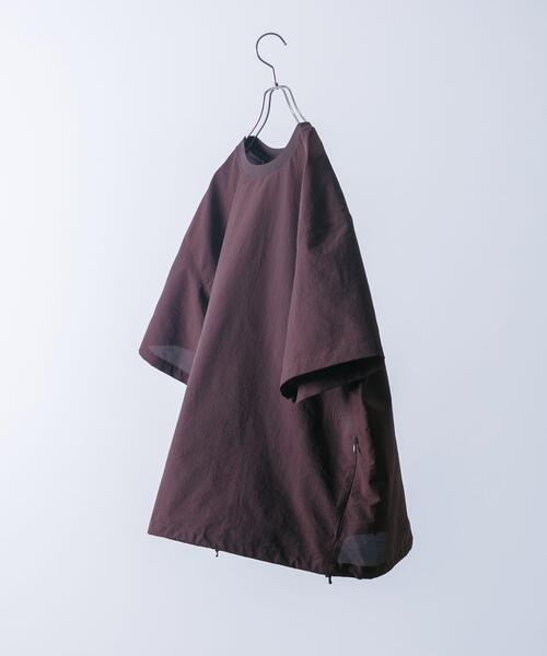 EKAL(エカル)の「『吸水速乾/通気性/軽量』DOT AIR SHORT-SLEEVE PULLOVER(Tシャツ/カットソー・メンズ・チャコールグレー/ネイビー/ブラック/ブラウン・LARGE/MEDIUM)」の4枚目の写真