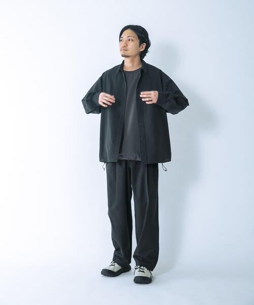 EKAL(エカル)の「『吸水速乾/通気性/軽量』DOT AIR SHORT-SLEEVE PULLOVER(Tシャツ/カットソー・メンズ・チャコールグレー/ネイビー/ブラック/ブラウン・LARGE/MEDIUM)」の8枚目の写真