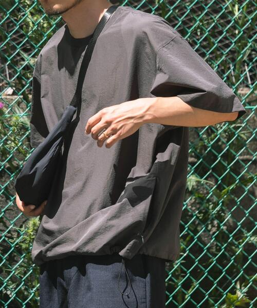 EKAL(エカル)の「『吸水速乾/通気性/軽量』DOT AIR SHORT-SLEEVE PULLOVER(Tシャツ/カットソー・メンズ・チャコールグレー/ネイビー/ブラック/ブラウン・LARGE/MEDIUM)」の9枚目の写真