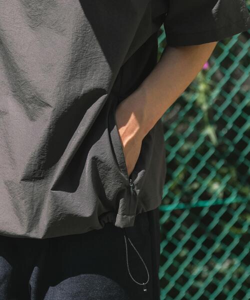EKAL(エカル)の「『吸水速乾/通気性/軽量』DOT AIR SHORT-SLEEVE PULLOVER(Tシャツ/カットソー・メンズ・チャコールグレー/ネイビー/ブラック/ブラウン・LARGE/MEDIUM)」の14枚目の写真