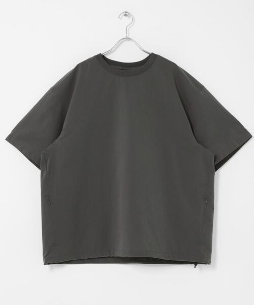 EKAL(エカル)の「『吸水速乾/通気性/軽量』DOT AIR SHORT-SLEEVE PULLOVER(Tシャツ/カットソー・メンズ・チャコールグレー/ネイビー/ブラック/ブラウン・LARGE/MEDIUM)」の15枚目の写真