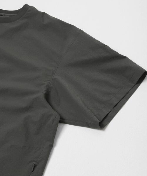 EKAL(エカル)の「『吸水速乾/通気性/軽量』DOT AIR SHORT-SLEEVE PULLOVER(Tシャツ/カットソー・メンズ・チャコールグレー/ネイビー/ブラック/ブラウン・LARGE/MEDIUM)」の16枚目の写真
