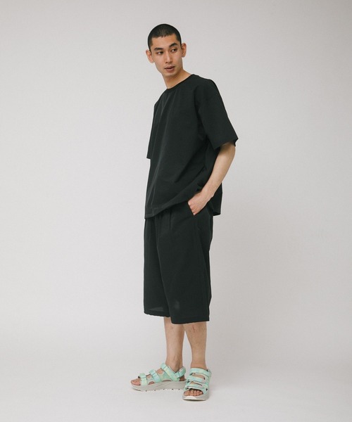 EKAL（エカル）の「DOT AIR SHORT-SLEEVE PULLOVER（Tシャツ/カットソー・メンズ・チャコールグレー/ネイビー/ブラック/ブラウン・LARGE/MEDIUM）」の10枚目の写真