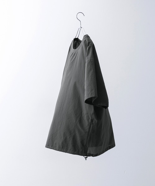 EKAL（エカル）の「DOT AIR SHORT-SLEEVE PULLOVER（Tシャツ/カットソー・メンズ・チャコールグレー/ネイビー/ブラック/ブラウン・LARGE/MEDIUM）」の13枚目の写真