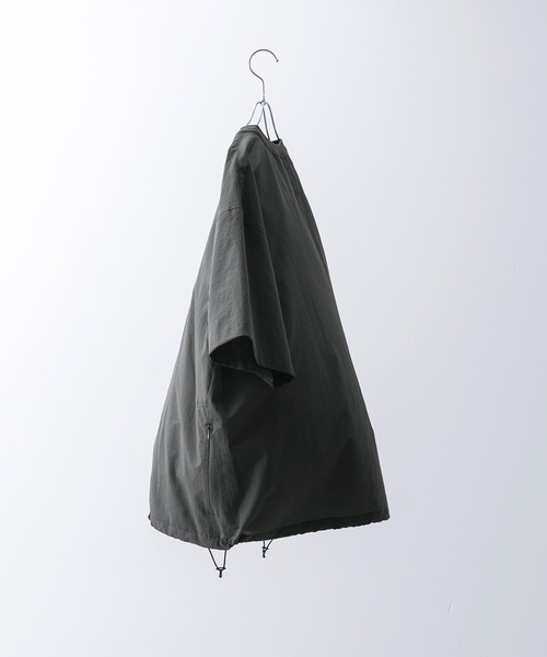 EKAL（エカル）の「DOT AIR SHORT-SLEEVE PULLOVER（Tシャツ/カットソー・メンズ・チャコールグレー/ネイビー/ブラック/ブラウン・LARGE/MEDIUM）」の14枚目の写真