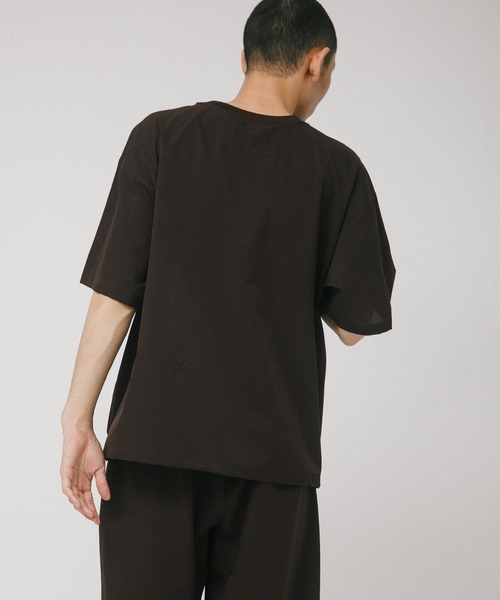 EKAL（エカル）の「DOT AIR SHORT-SLEEVE PULLOVER（Tシャツ/カットソー・メンズ・チャコールグレー/ネイビー/ブラック/ブラウン・LARGE/MEDIUM）」の17枚目の写真