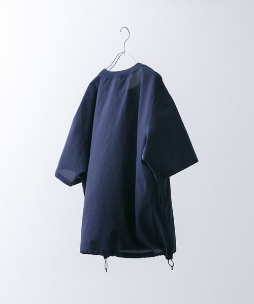 EKAL（エカル）の「DOT AIR SHORT-SLEEVE PULLOVER（Tシャツ/カットソー・メンズ・チャコールグレー/ネイビー/ブラック/ブラウン・LARGE/MEDIUM）」の19枚目の写真