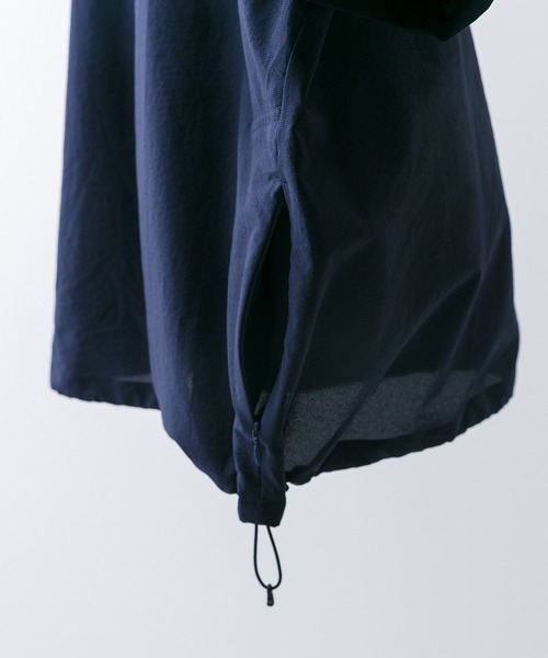 EKAL（エカル）の「DOT AIR SHORT-SLEEVE PULLOVER（Tシャツ/カットソー・メンズ・チャコールグレー/ネイビー/ブラック/ブラウン・LARGE/MEDIUM）」の22枚目の写真