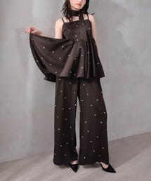Kana｜カナ（レディース）のパンツドレス（ブラウン/茶色系・その他総